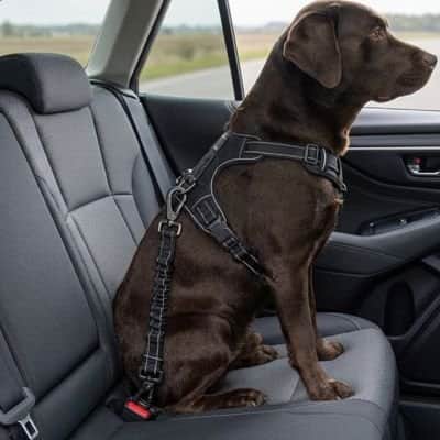 Ceinture de sécurité pour chien  • Protection JappyRide™ : Sécurité routière
