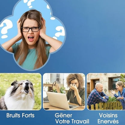 Collier anti aboiement petit chien | AntiBark™ - Jappy Toutou