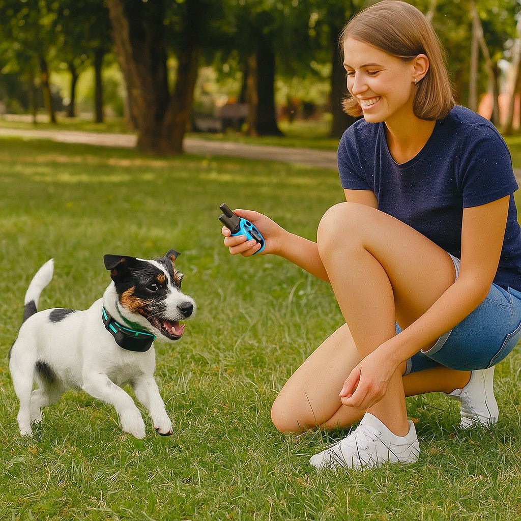 Collier anti aboiement petit chien / WoufSecur™ - Sans choc - Jappy Toutou