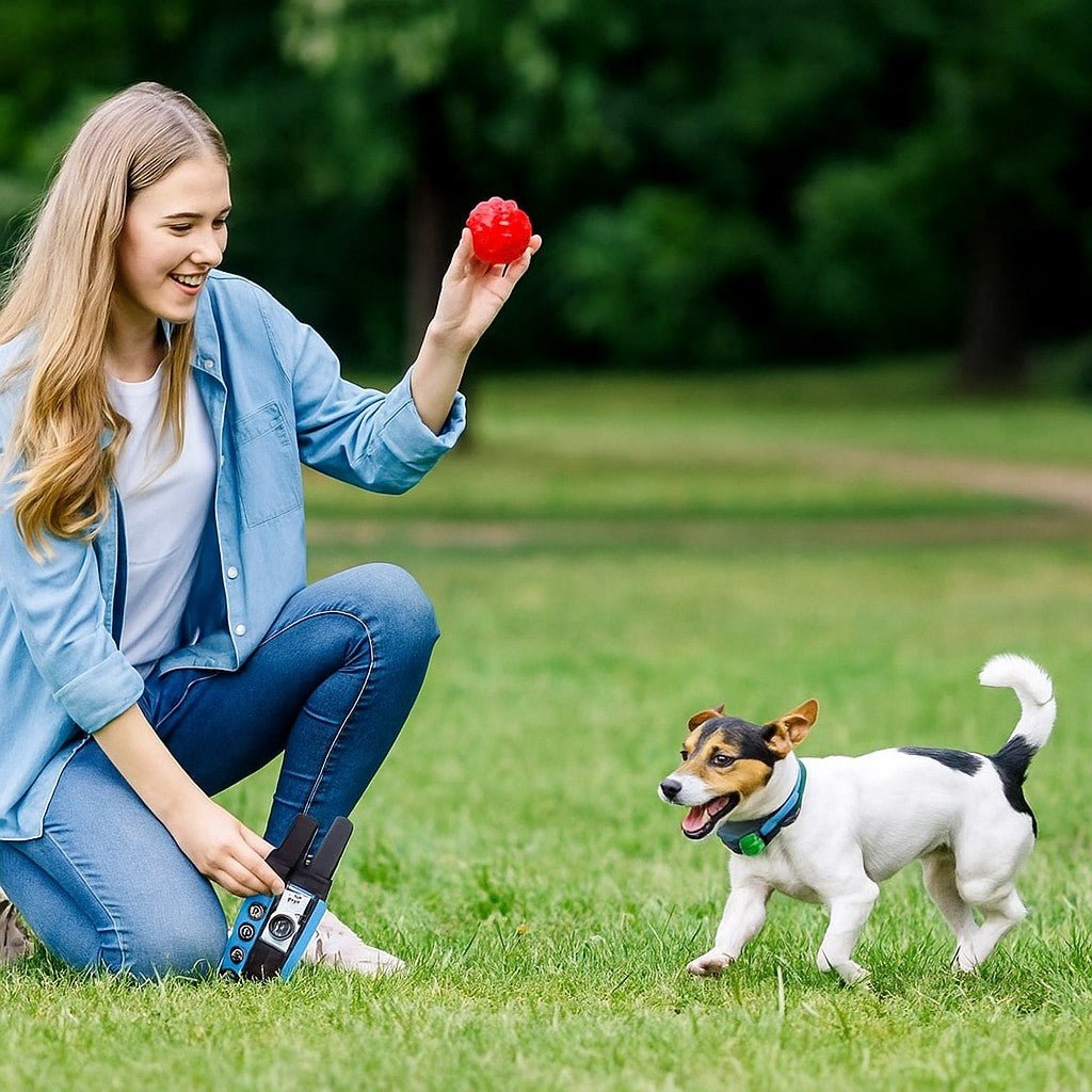 Collier anti aboiement petit chien / WoufSecur™ - Sans choc - Jappy Toutou