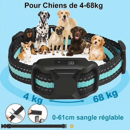 Collier anti aboiement petit chien / WoufSecur™ - Sans choc - Jappy Toutou