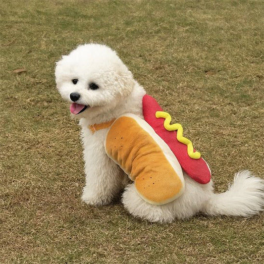 Déguisement chien hot-dog | Funimal polyvalent pour toutes les occasions