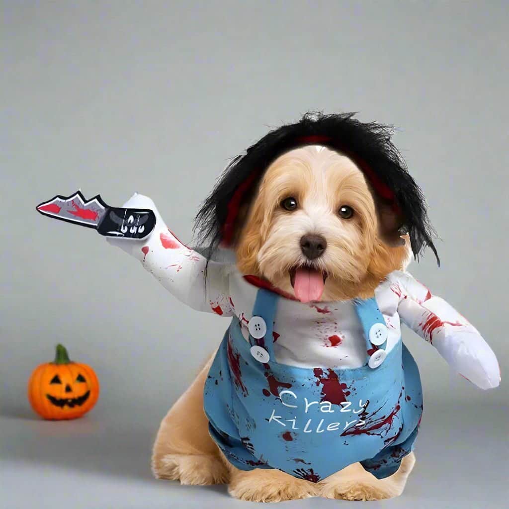 Déguisement chien | Chucky - Halloween Terrifiant - Jappy Toutou