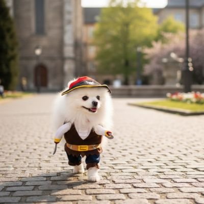 Déguisement Chien : Fermeture facile à enfiler