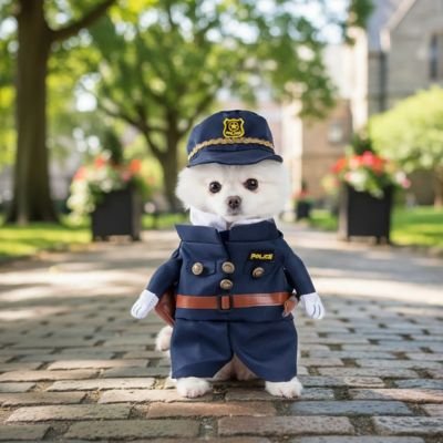 Déguisement Chien halloween : Ajustement sécurisé