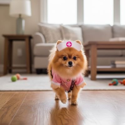 Déguisement Chien halloween : Matière confortable