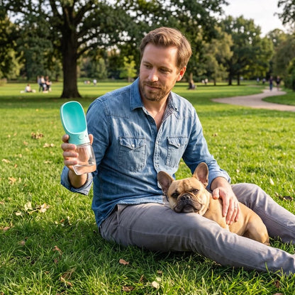 Gourde Chien • JappyHydro™ : Format portable léger