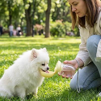 Gourde pour Chien | GorgéeToutou™ - Jappy Toutou