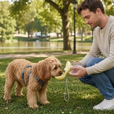 Gourde pour Chien | GorgéeToutou™ - Jappy Toutou