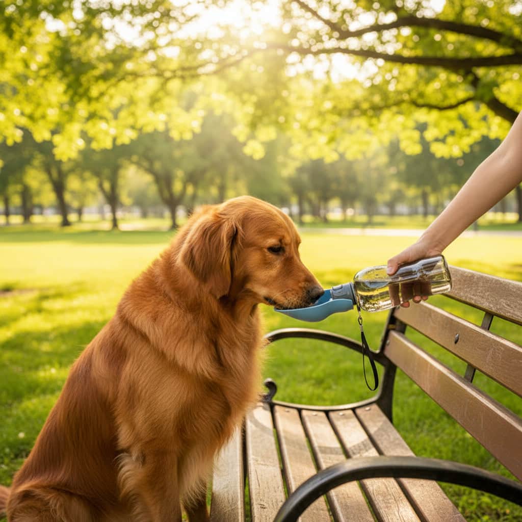 Gourde pour chien | JappyFraîcheur™ Portable - Jappy Toutou