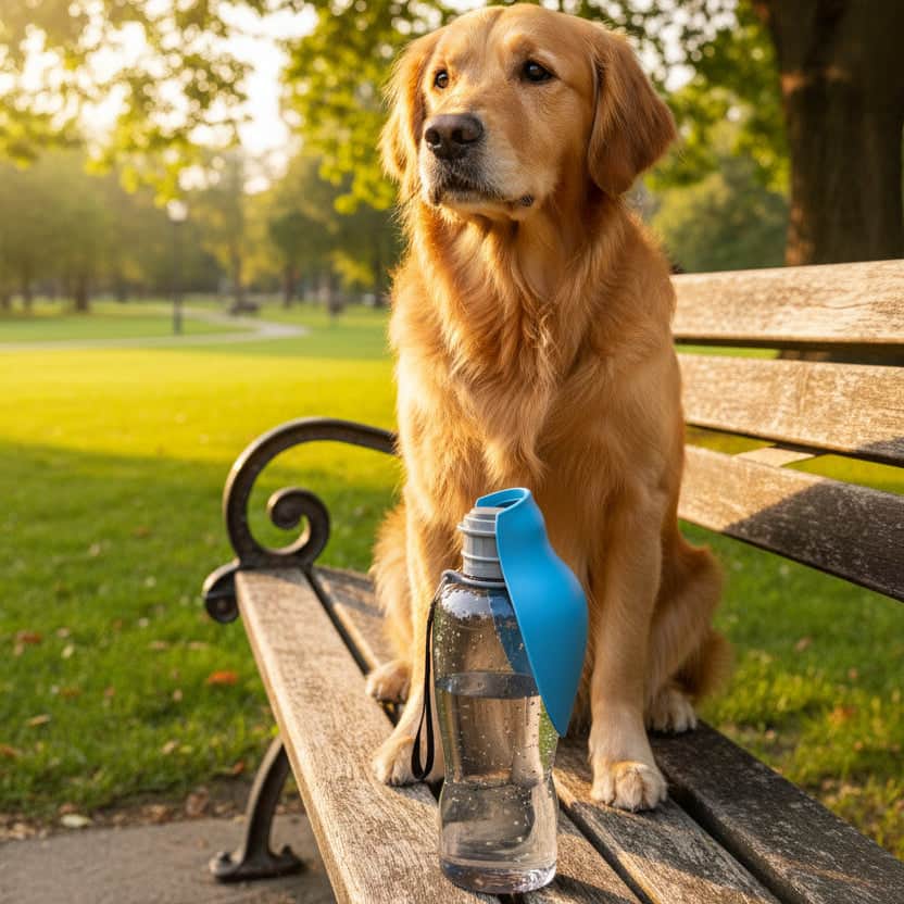 Gourde pour chien | JappyFraîcheur™ Portable - Jappy Toutou