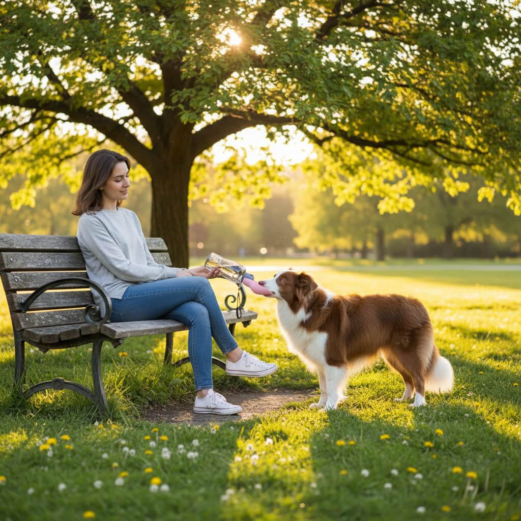 Gourde pour chien | JappyFraîcheur™ Portable - Jappy Toutou