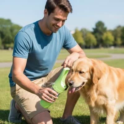 Gourde pour Chien | JappyOasis™ - Jappy Toutou