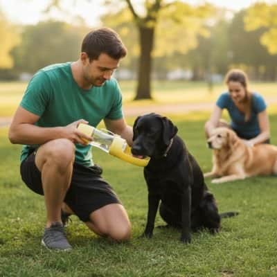 Gourde pour Chien | JappyOasis™ - Jappy Toutou
