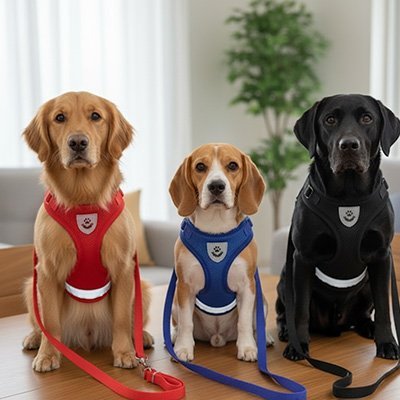 Harnais chien anti-traction | Trot’Toutou™ : Réglage ajustable