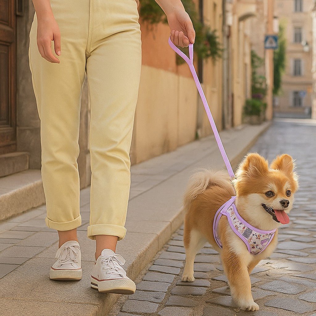 Harnais petit chien | ÉclatFloral™ - Jappy Toutou