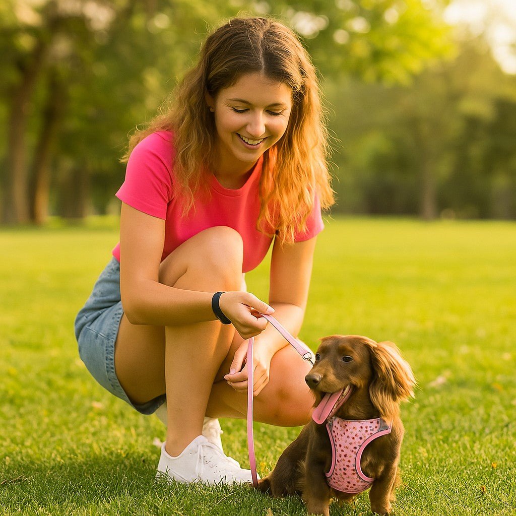 Harnais petit chien | ÉclatFloral™ - Jappy Toutou