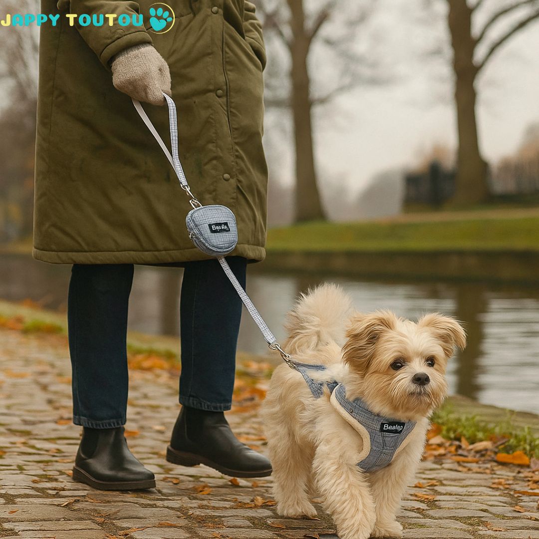 Harnais petit chien - SweetWalkChic™ - Jappy Toutou