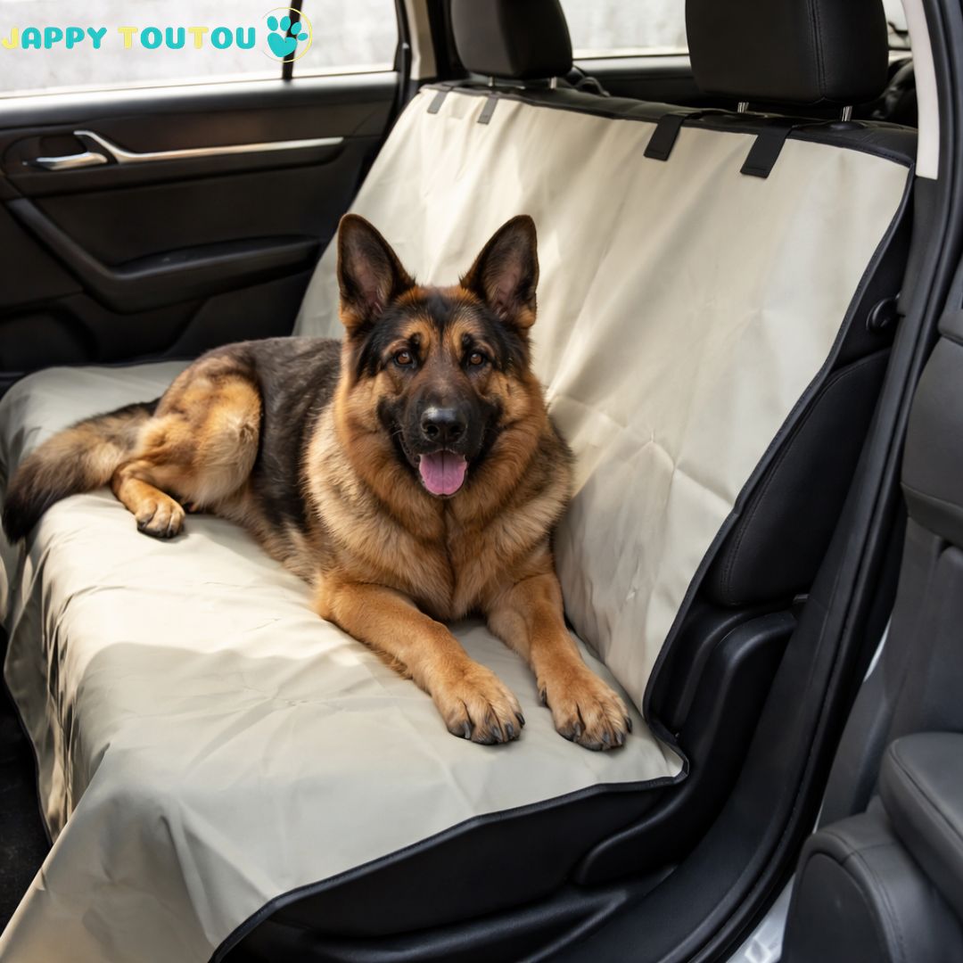 Housse voiture chien | JappySoftRide™ - Jappy Toutou