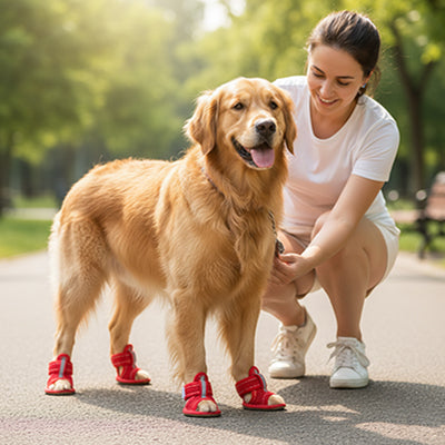 Chaussures chien | Luxe JappyElite™ arrêt dans le parc