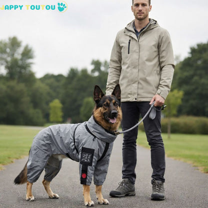 Imperméable chien•JappyCityDry™ : Sangles de maintien