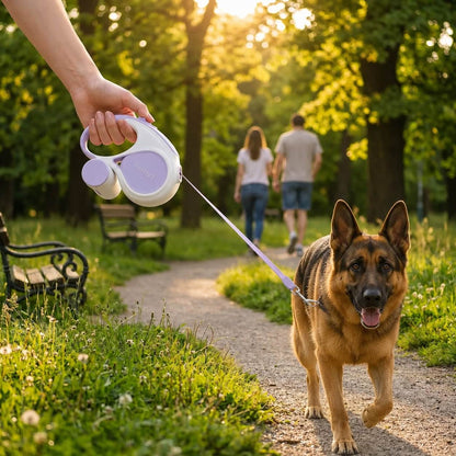 Laisse chien enrouleur | JappyHorizon™ - Jappy Toutou