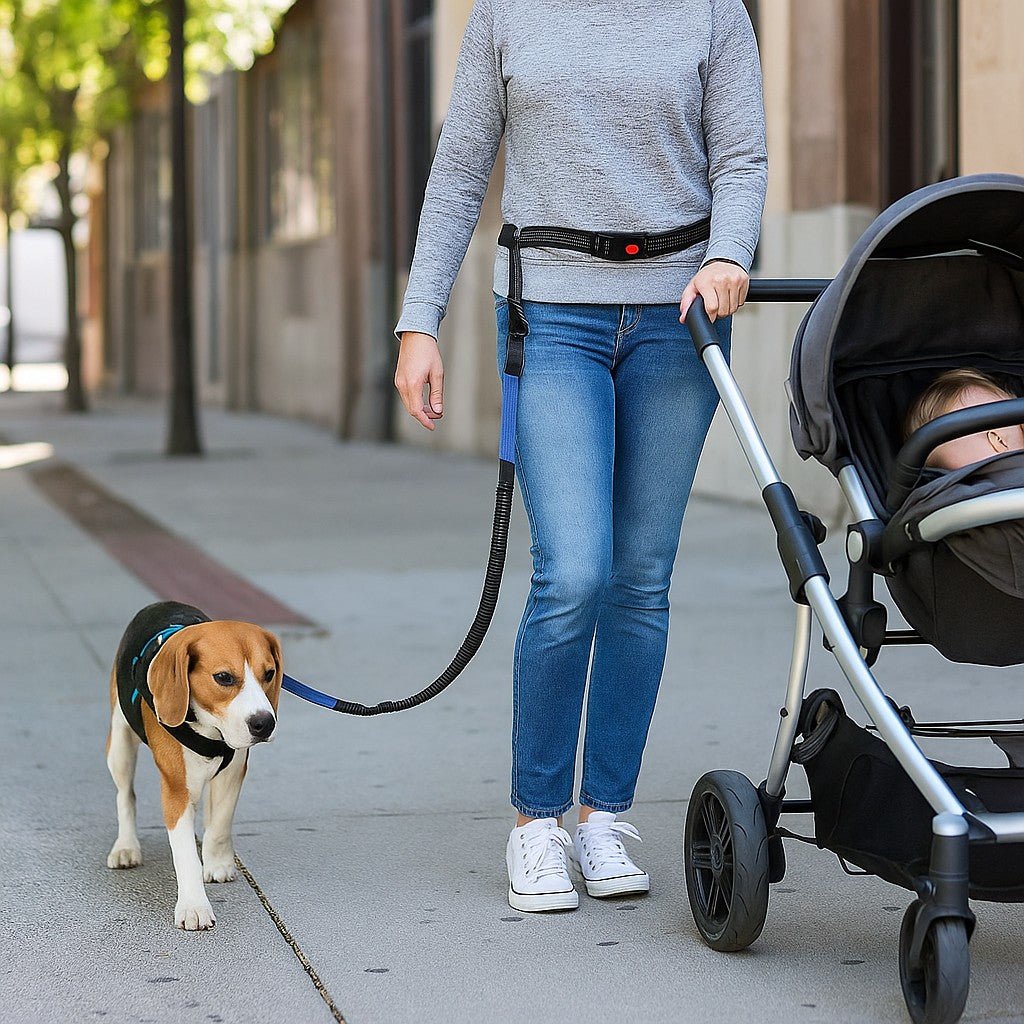 Laisse chien main libre-Paw'Rando™ La Solution main libre Idéale pour les Promenades Actives - Jappy Toutou