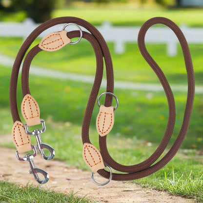 Laisse double pour chien - DuoToutous™ : Promenades sans stress - JappyToutou