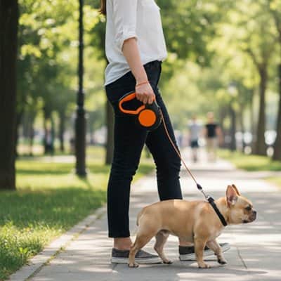 Laisse enrouleur pour chien | Fil Complice™ - Jappy Toutou