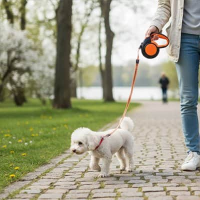 Laisse enrouleur pour chien | Fil Complice™ - Jappy Toutou