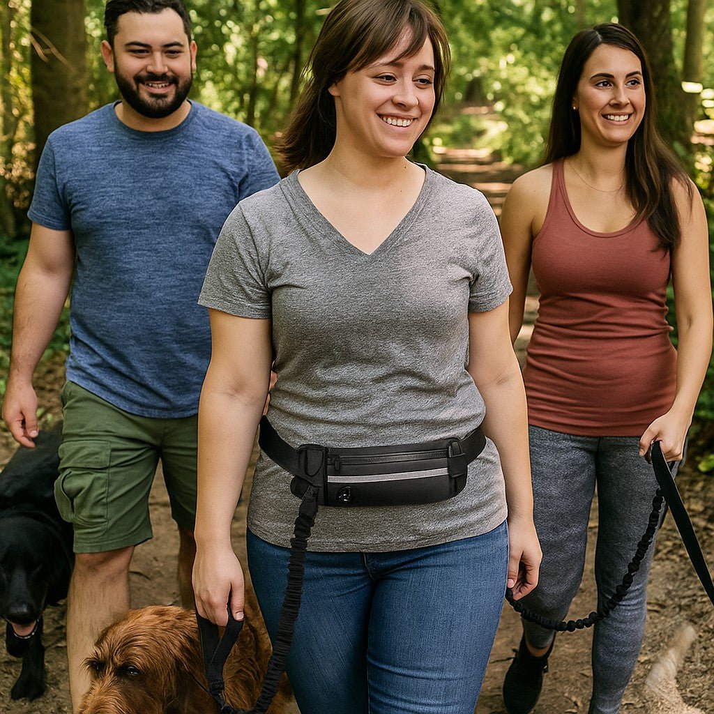 Laisse main libre chien-FreeBelt™ : Libérez vos mains et gardez le contrôle - Jappy Toutou