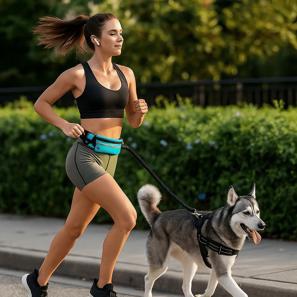 Laisse main libre chien-FreeBelt™ : Libérez vos mains et gardez le contrôle - Jappy Toutou