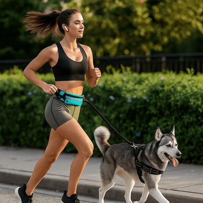 Laisse main libre chien-FreeBelt™ : Libérez vos mains et gardez le contrôle - Jappy Toutou