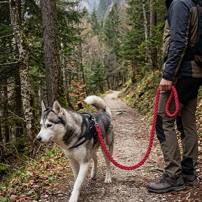 Laisse pour Chien • JappyDouceMarche™ : Design ergonomique: 