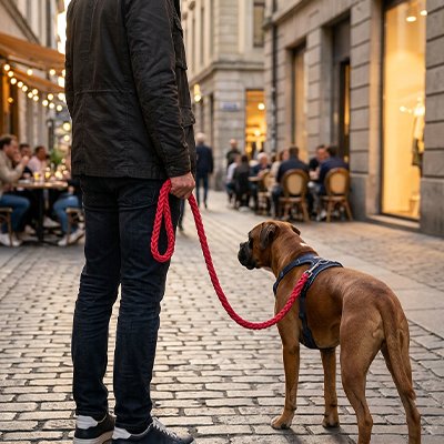 Laisse pour Chien • JappyDouceMarche™ : Polyvalence d'utilisation