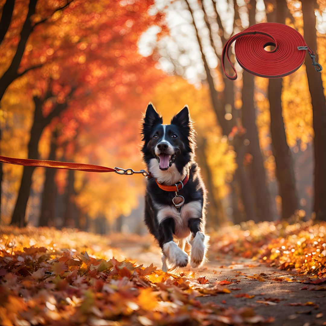 Longe pour chien : Jouer, Courir, Éduquer en Toute Liberté -www.JappyToutou.com