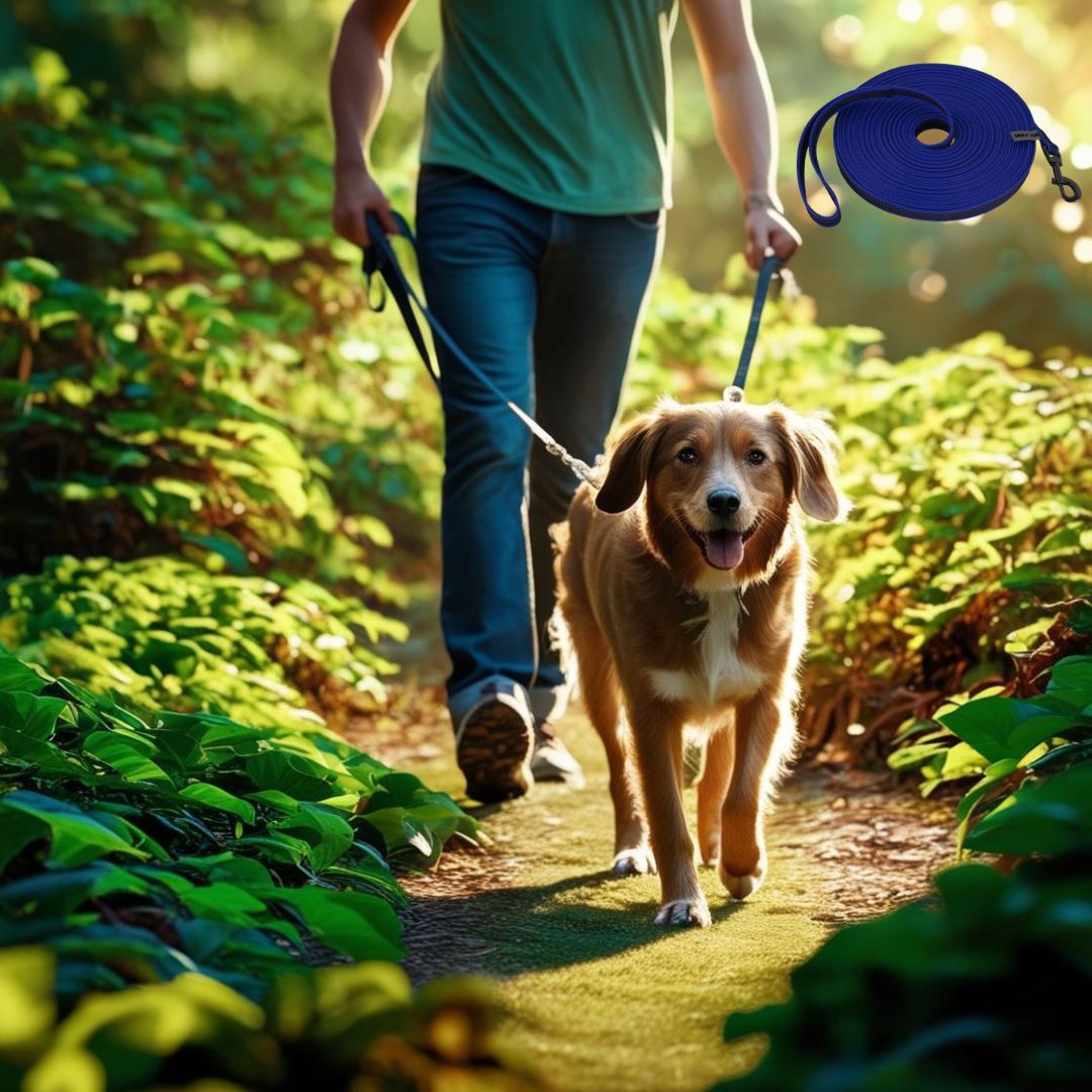 Longe pour chien : Jouer, Courir, Éduquer en Toute Liberté - www.JappyToutou.com