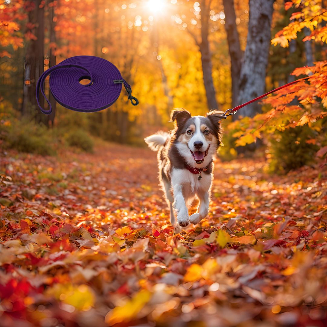 Longe pour chien : Jouer, Courir, Éduquer en Toute Liberté - www.JappyToutou.com