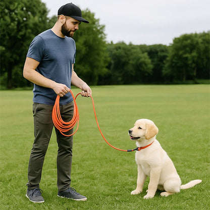 Longe pour chiot - Entrainement, Rappel, Jeu tout dans une laisse - Jappy Toutou