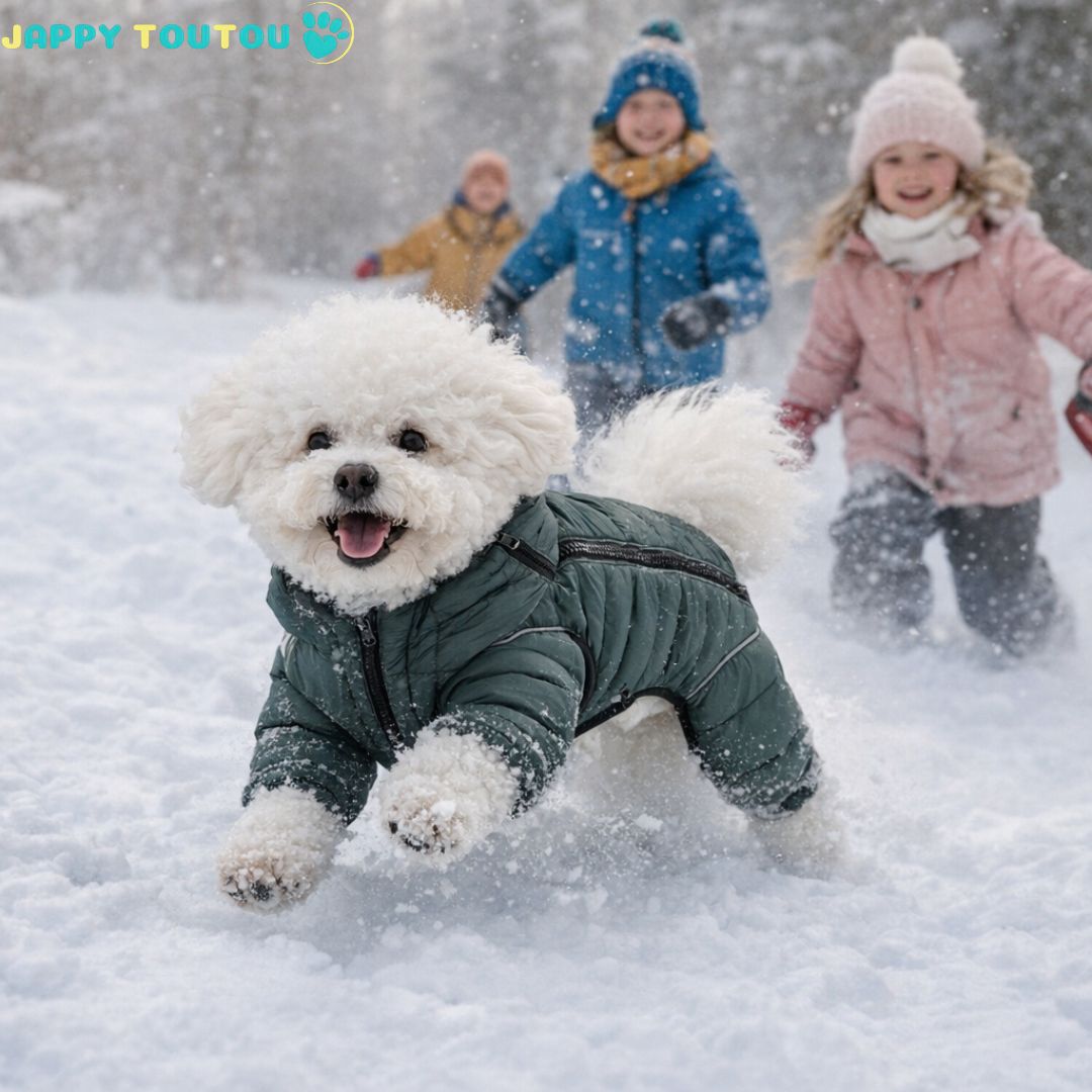 Manteau Chien • JappyPolar2™ a été conçu pour répondre au froid