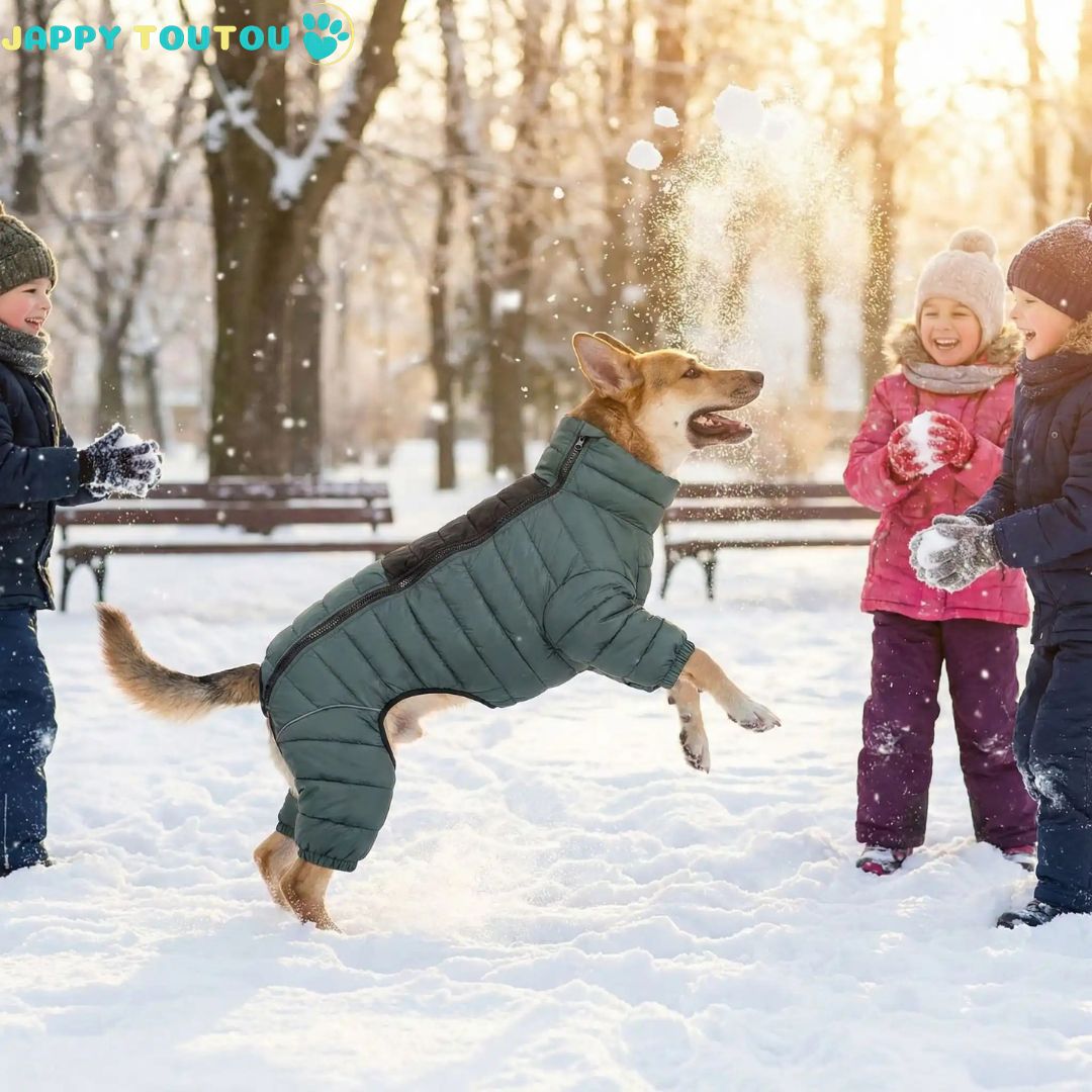 Manteau Chien • JappyPolar2™ adopte une coupe ergonomique