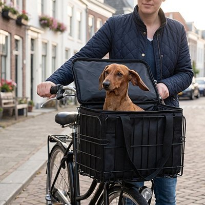 Panier pour Vélo Chien | JappyModulWouf™ - Jappy Toutou