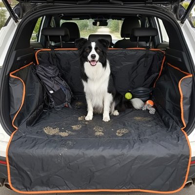 Protection chien voiture | JappyShield™ : Matériau imperméable:
