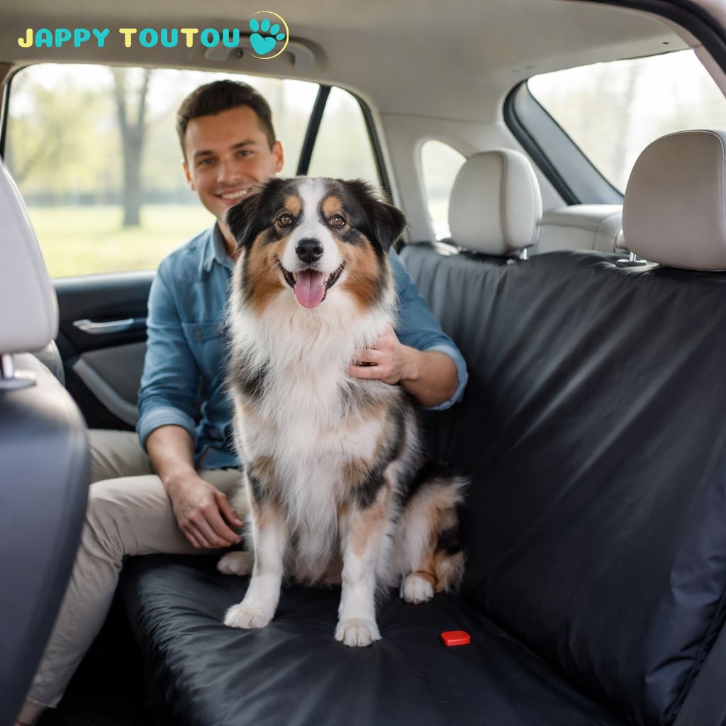Protection chien voiture | ToutouOnRoad™ - Jappy Toutou