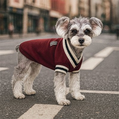 Pull pour Chien • JappyLook™ : Finitions contrastées