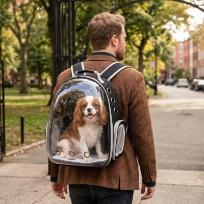 Sac a dos chien • JappyVoyage™ : Matériau rigide et résistant