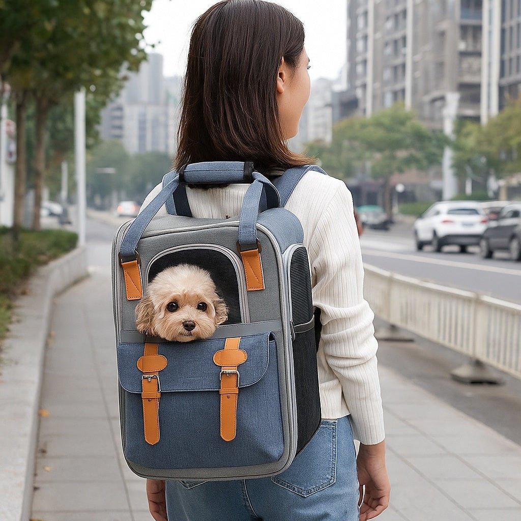 Sac A Dos Chien - PratikWouf™ confort et praticité en déplacement - Jappy Toutou