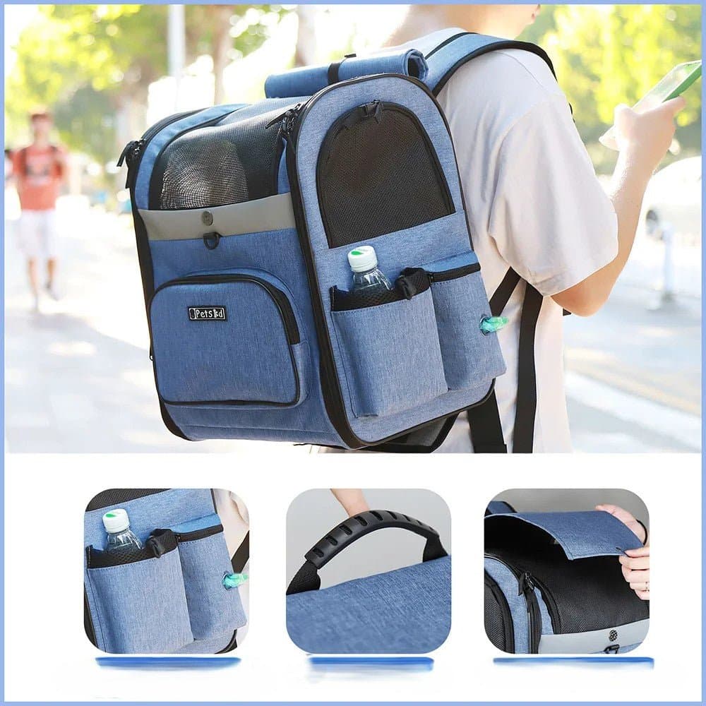 Sac a dos chien | ToutouTrail™ : L'indispensable pour aventures canines - Jappy Toutou