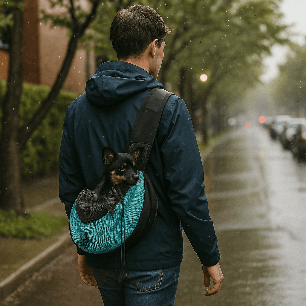 Sac de transport - CouCou-Chien2™, chaque déplacement devient un moment de partage et de complicité. Beau temps mauvais temps