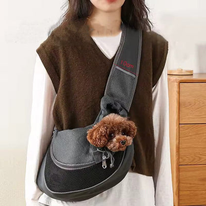 Sac de transport chien CouCou-Chien™ : transforment vos sorties gris - Jappy Toutou